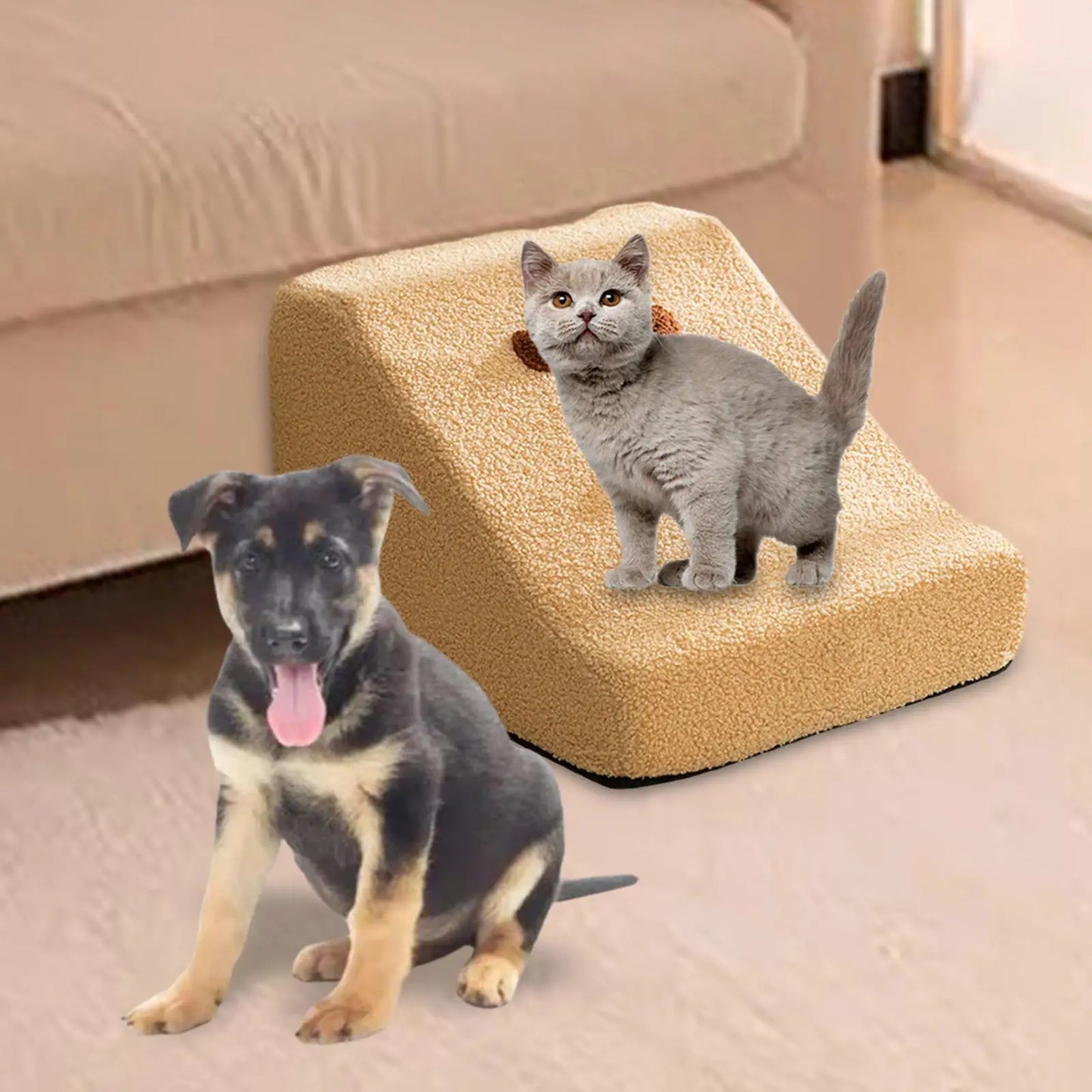Soft And Stable Pet Stairs