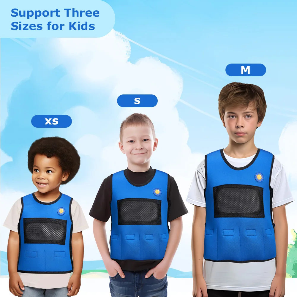 Sensory Weighted Compression Vest for Kids