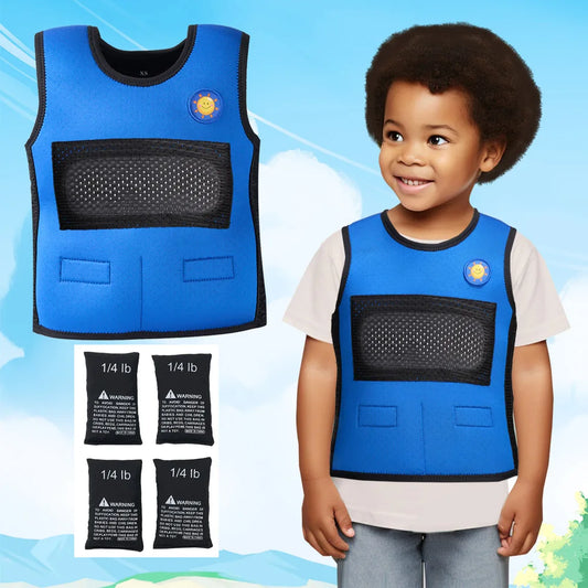 Sensory Weighted Compression Vest for Kids