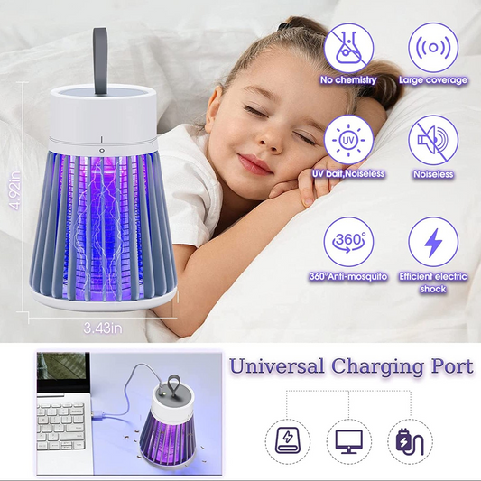 Portable Electric Mosquito Killer Lamp
